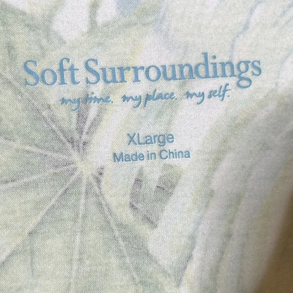 Soft Surroundings Tropical Paradise Tunic (XL) - Picture 8 of 9